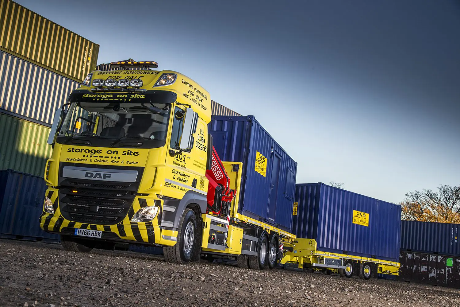 Storage on Site, Leaders in Containers and Cabins across Southern England.