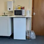 White Goods Package - Fridge, Kettle and Microwave for Site Canteen Hire