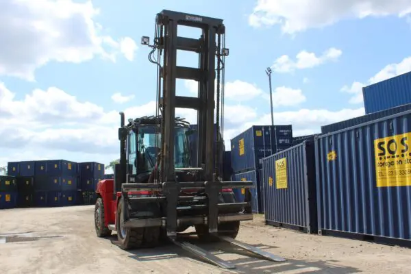 Kalmar Forklift in New Yard | Storage on Site