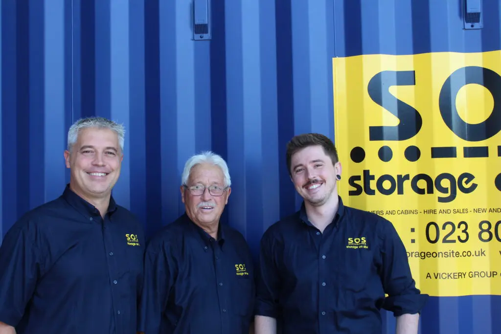 Left to right: Neil Vickery - Managing Director, Pete Vickery - Director, Ryan Vickery - Sales Manager.