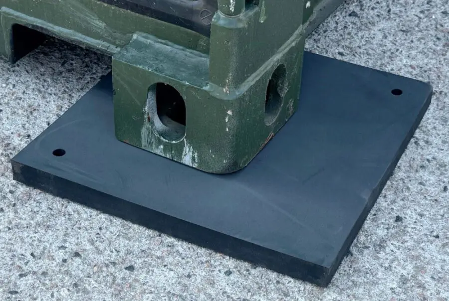 Shipping Container Ground Protection Slab