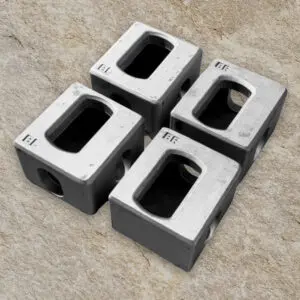 Aluminium Bottom Corner Casting (Set of 4)
