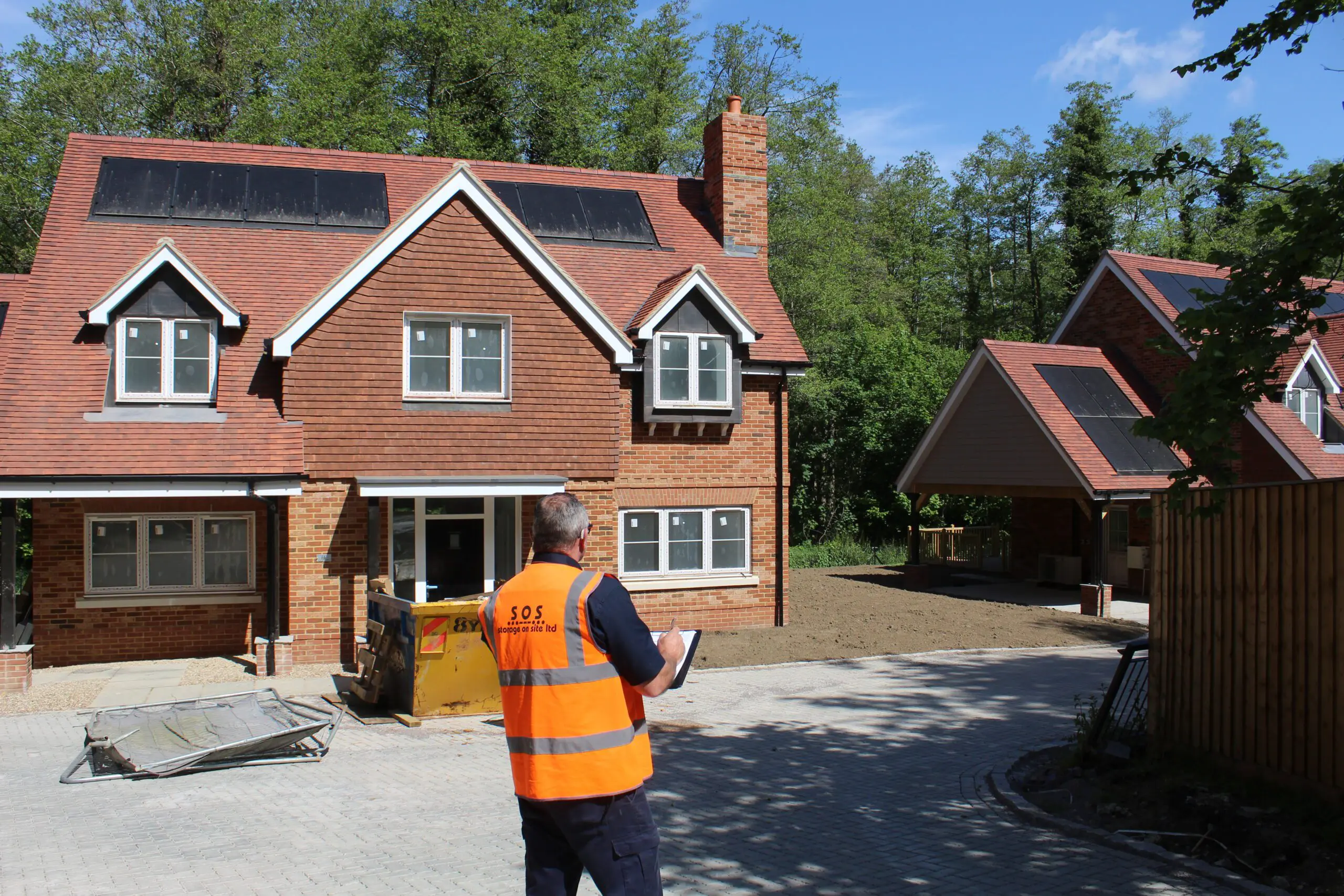Site Visits for Container and Cabin Deliveries by Storage on Site