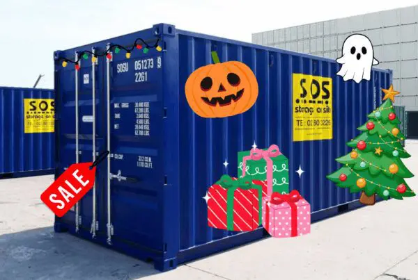 Container Storage for Seasonal Stock