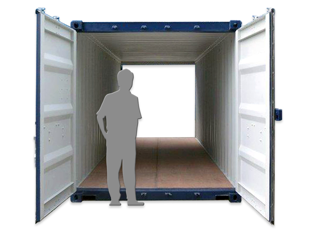 Storage on Site Double Door Tunnel Container