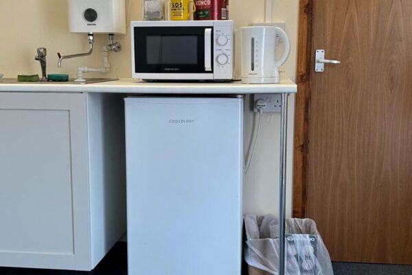 White Goods Package White Goods Package - Fridge, Kettle and Microwave for Site Canteen Hire