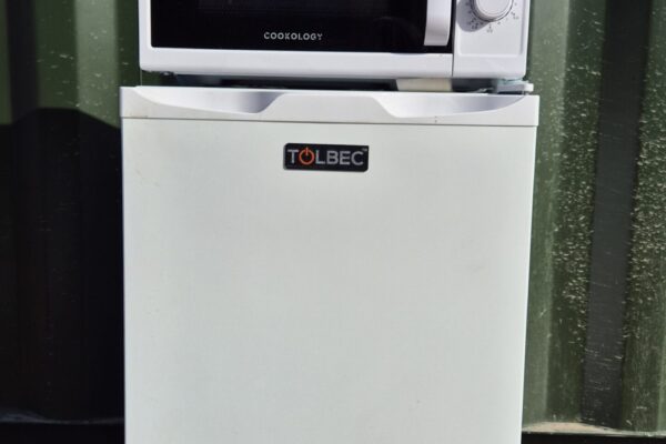 White Goods Package White Goods Package - Fridge, Kettle and Microwave for Site Canteen Hire