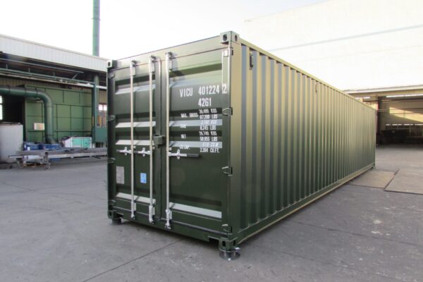 40ft container RAL 6007