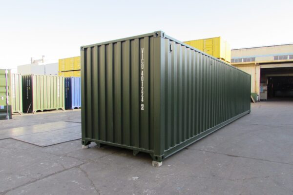 40ft container RAL 6007