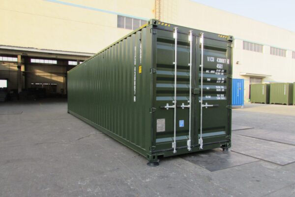 40ft container RAL 6007