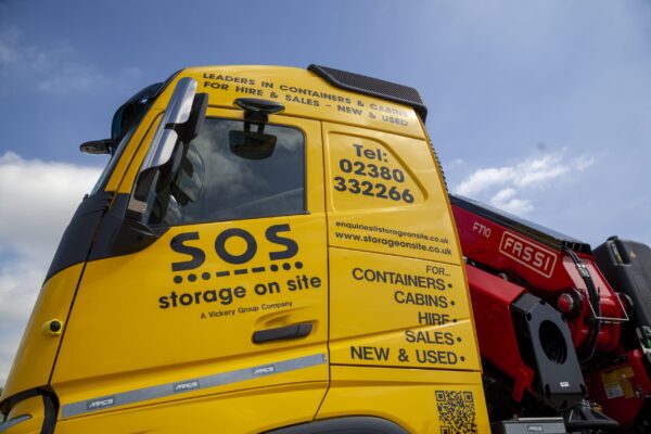 New Truck - Cab | Storage on Site