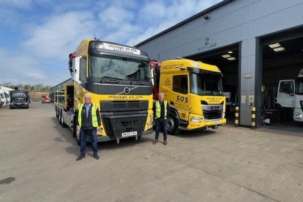 Managing directors Neil and Pete Vickery at Mac's Trucks