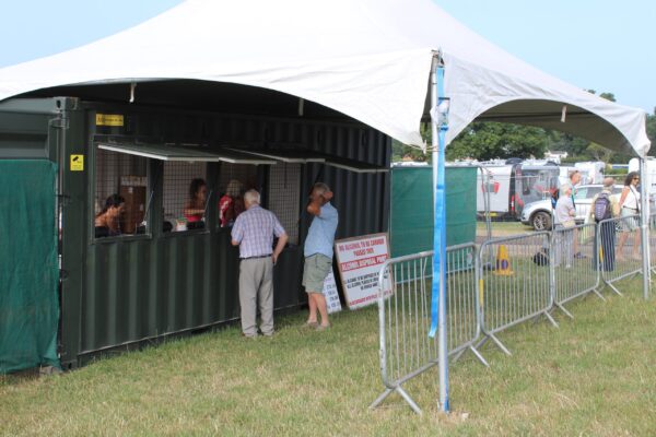 Netley Marsh Container Conversion Ticket Booth
