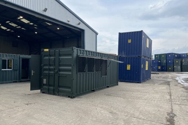 Netley Marsh Container Conversion Ticket Booth