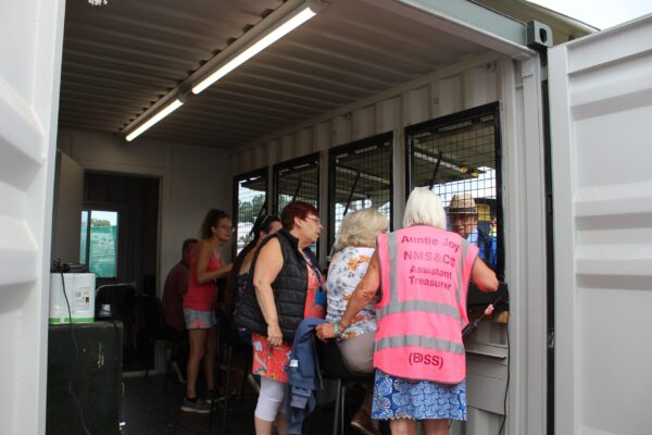 Netley Marsh Steam & Craft Show Container Conversion Ticket Booth