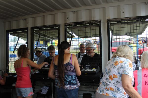 Netley Marsh Steam & Craft Show Container Conversion Ticket Booth