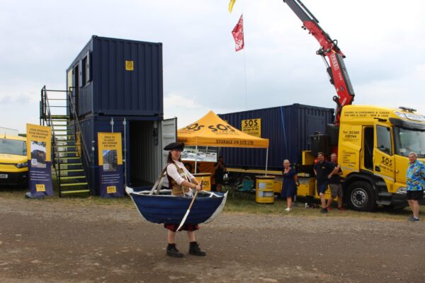 Storage on Site at Netley Marsh Steam & Craft Show