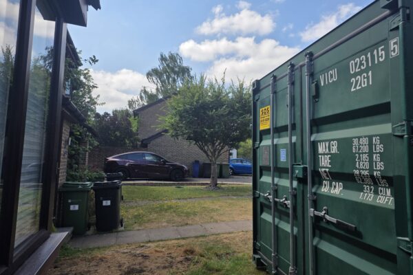 Storage Container Hire vs Self Storage - How SOS Helped Will Save £700 During His House Renovation Storage Container Hire vs Self Storage - How SOS Helped Will Save £700 During His House Renovation