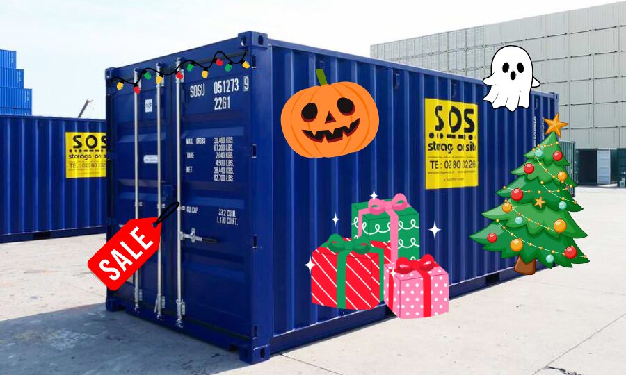 Container Storage for Seasonal Stock